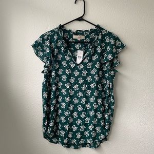 NWT Loft Floral Blouse